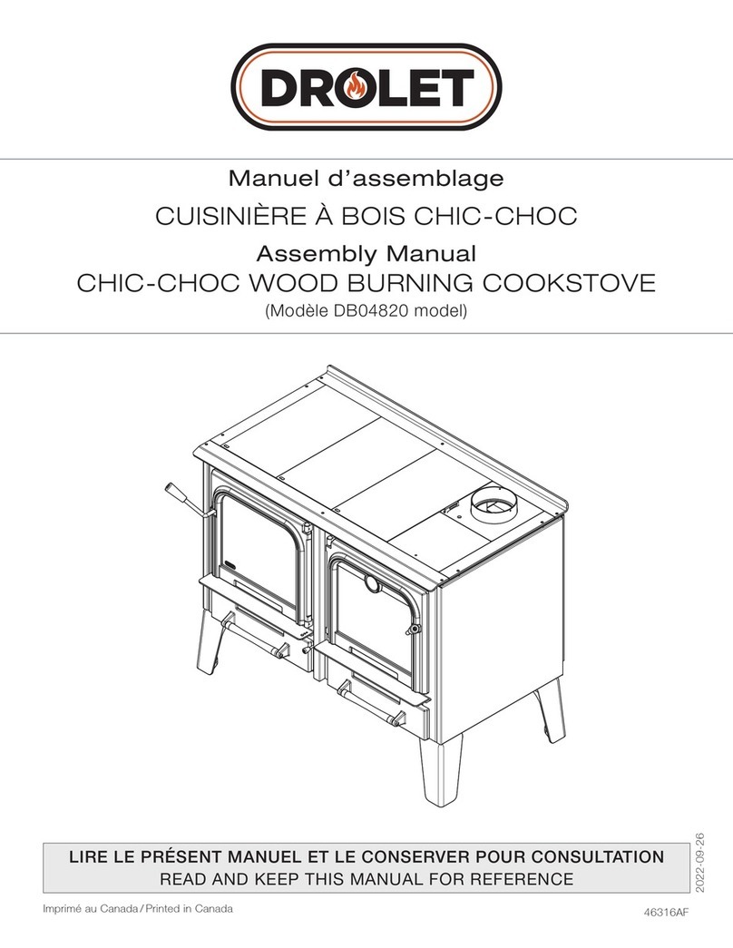 Drolet DB04820 Assembly manual