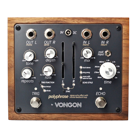 Vongon polyphrase user manual