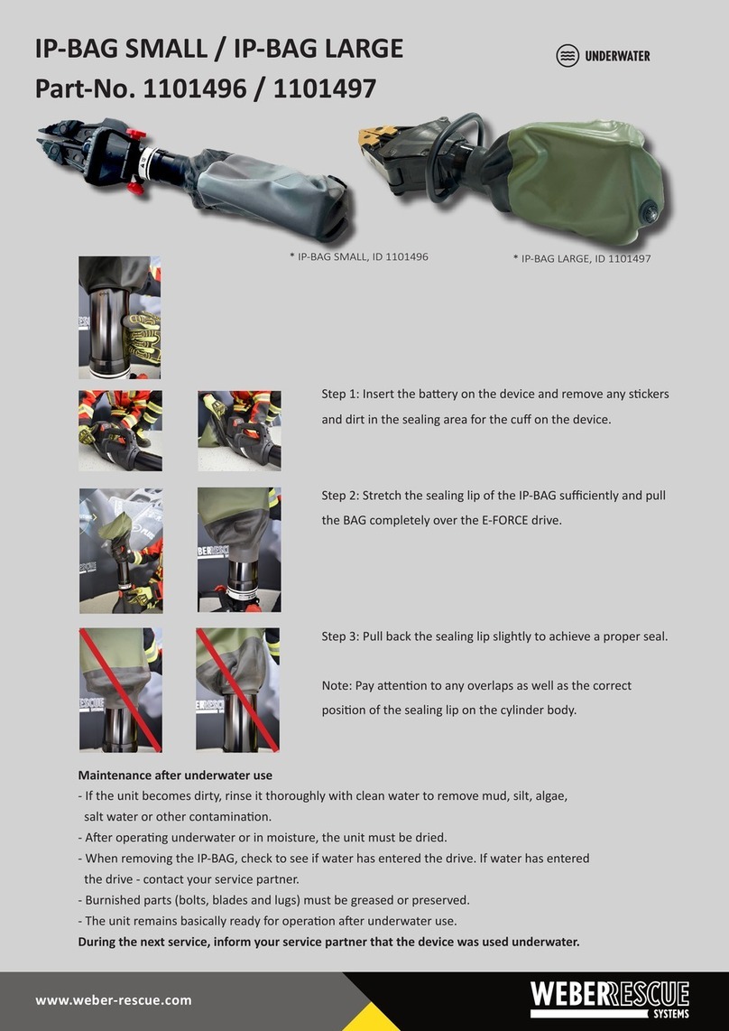Weber Rescue Systems IP-BAG SMALL User manual