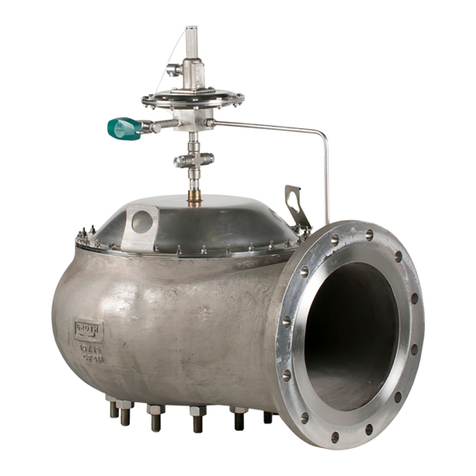 Continental Disc Corporation GROTH CORPORATION 1660A Series Installation, operation and maintenance manual