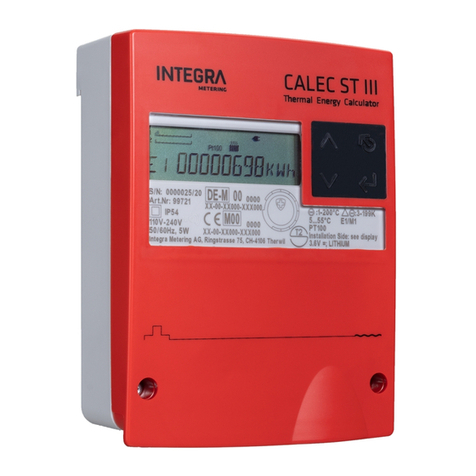 Integra CALEC ST III Standard User manual
