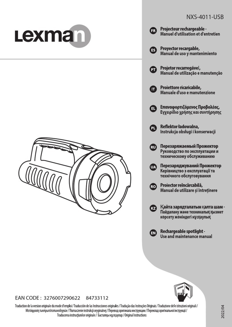 LEXMAN NXS-4011-USB Use and maintenance manual