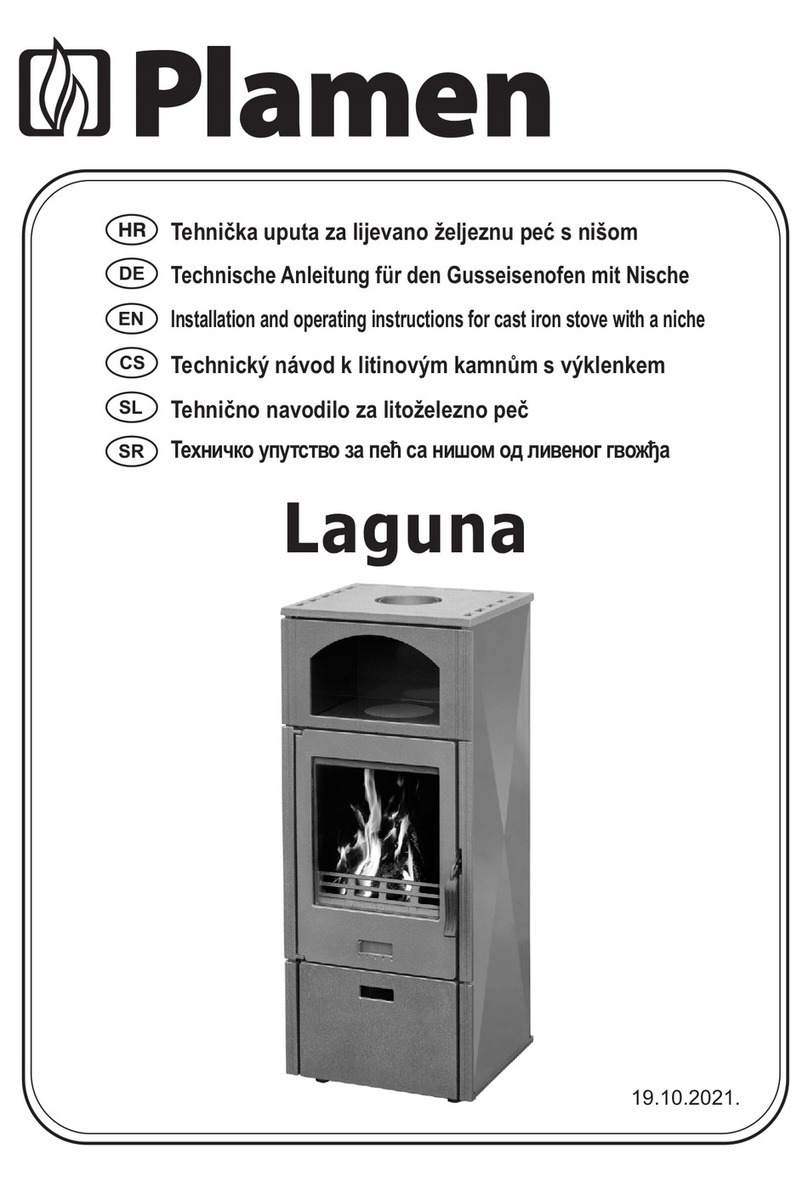 Plamen Laguna Installation and operating instructions