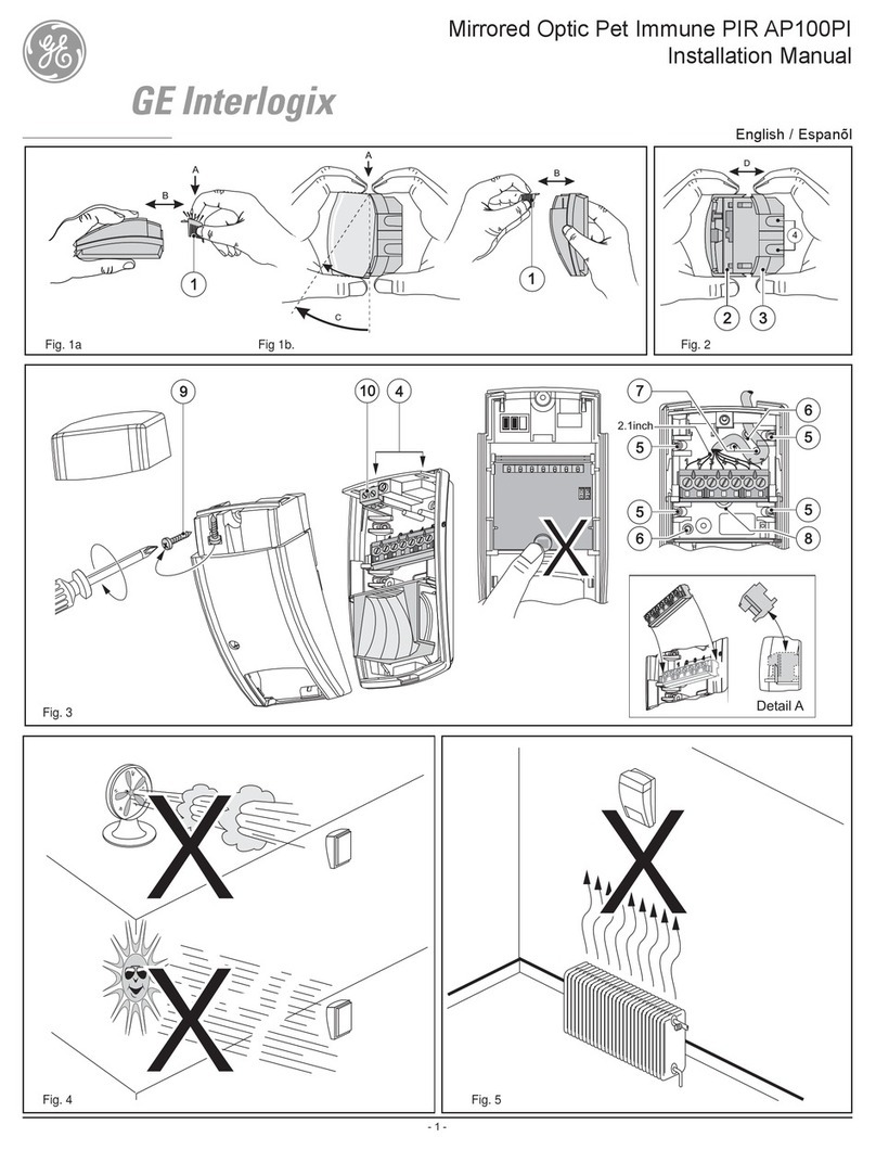 GE Interlogix AP100PI installation manual