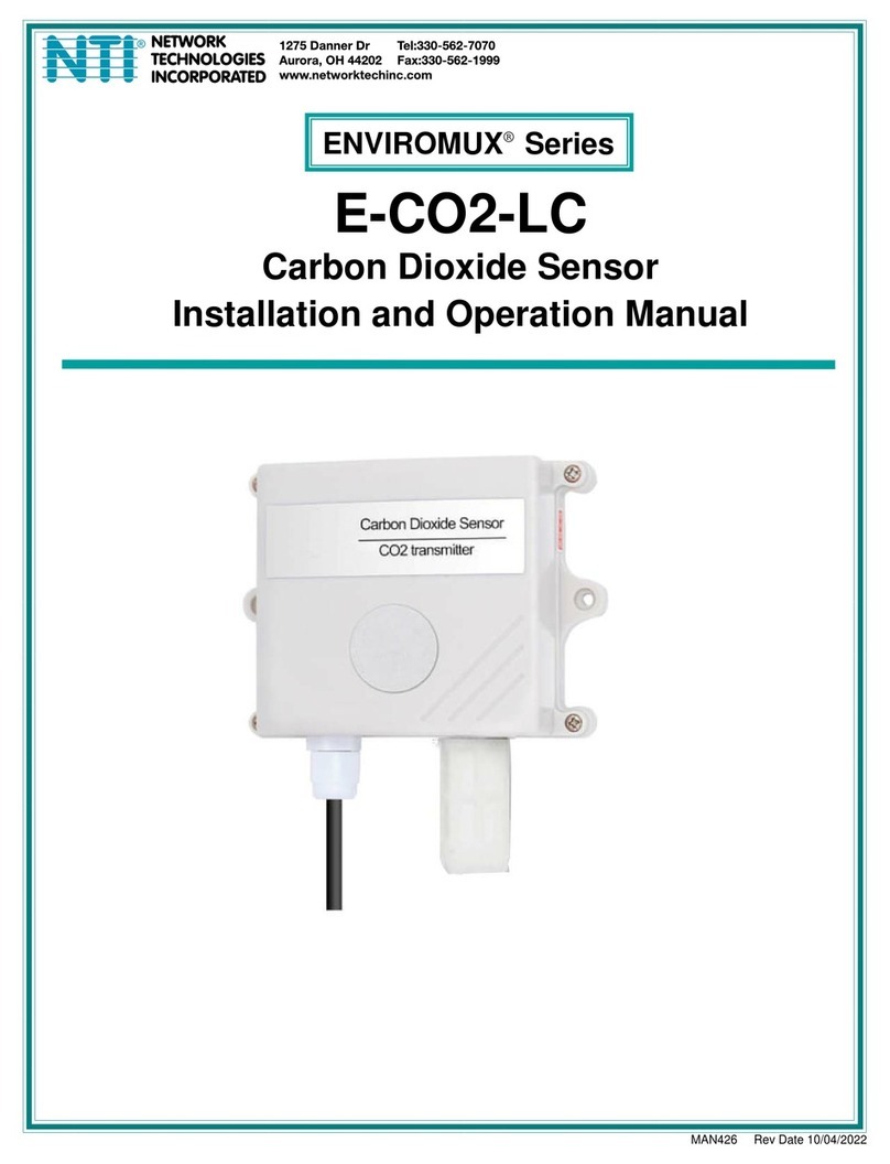 NTI ENVIROMUX Series Installation and operation manual