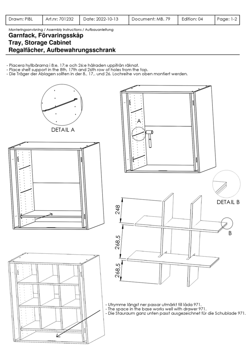 Sjobergs 701232 Assembly instructions