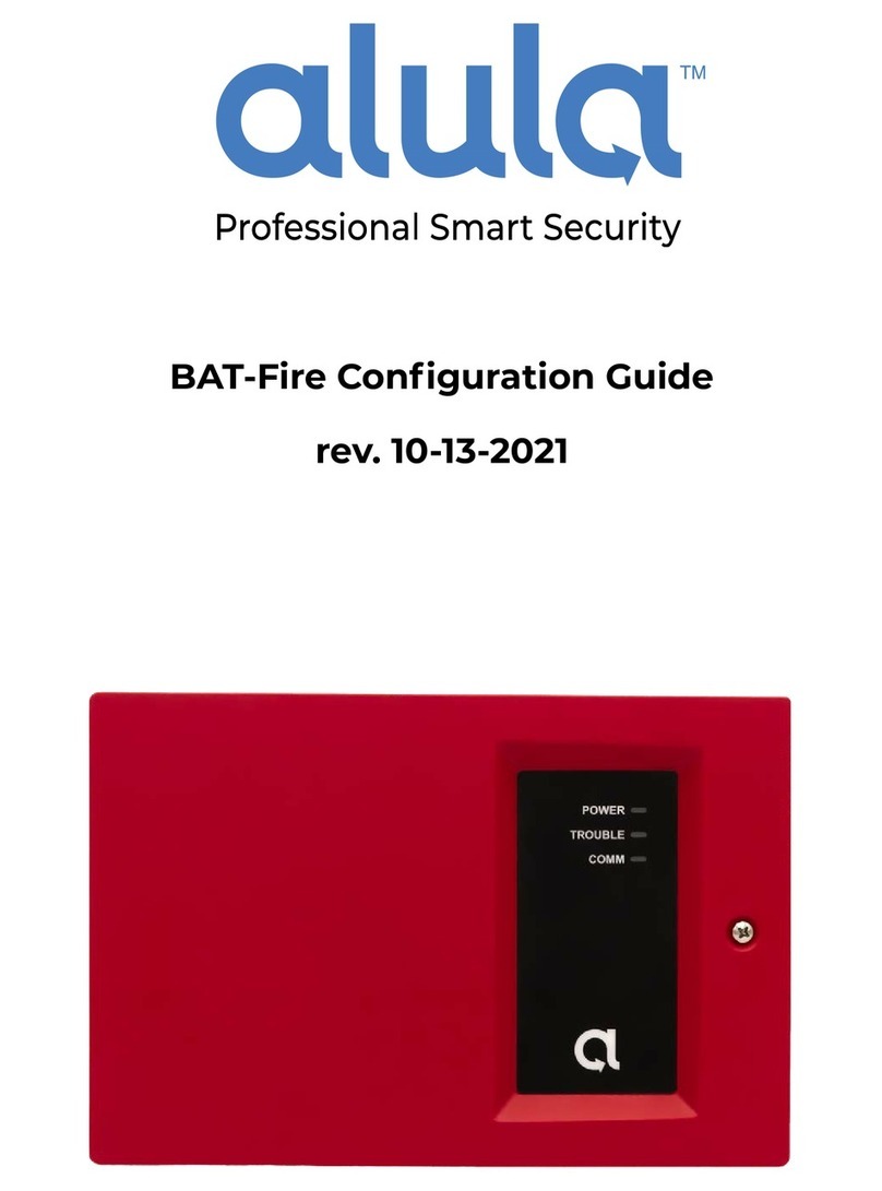 Alula BAT-Fire Configuration guide