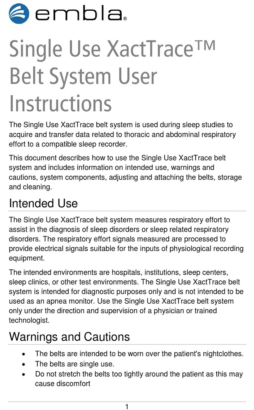 Embla XactTrace instructions