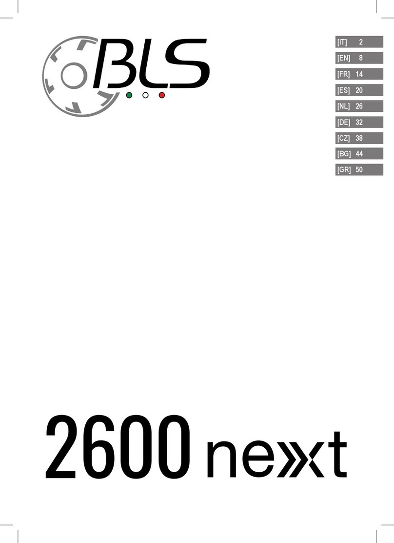 BLS 2600next manual