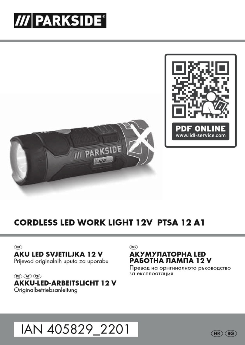 Parkside PTSA 12 A1 User manual