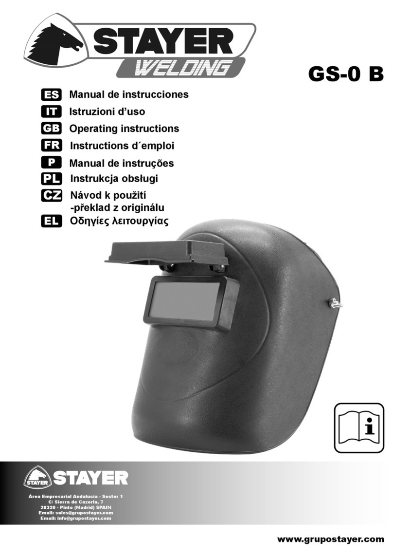 STAYER WELDING GS-0 B operating instructions STAYER WELDING GS-0 B operating instructions