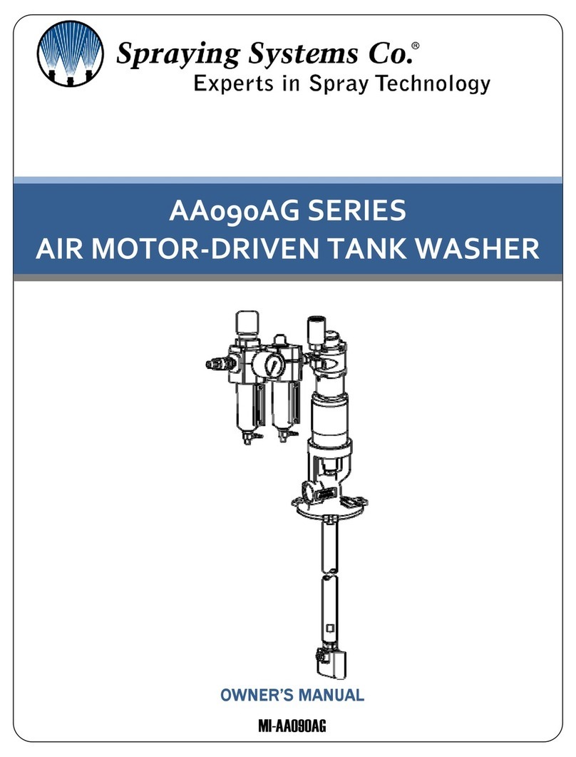 Spraying Systems AA090AG Series owner's manual