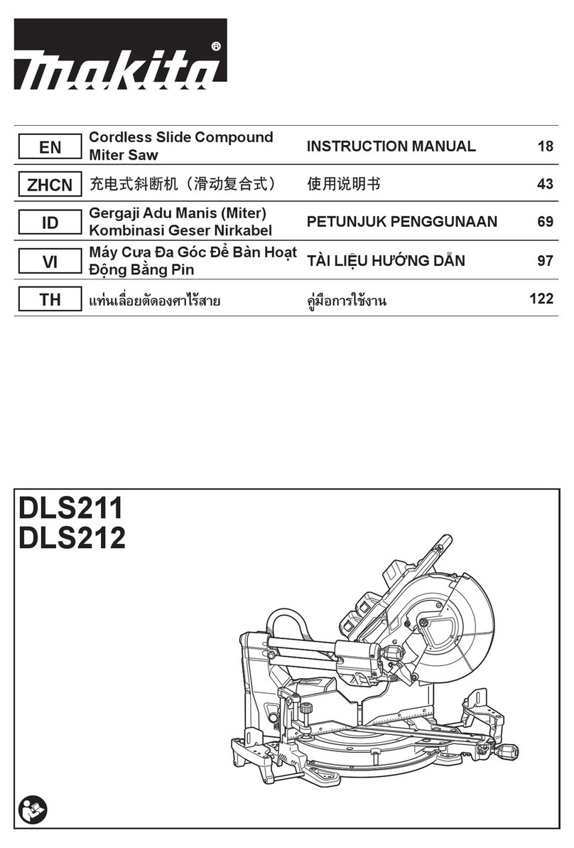 Makita DLS211 instruction manual