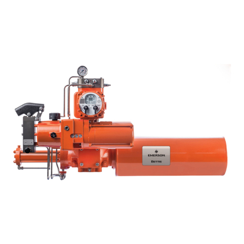 Emerson Bettis SMART EHO G Series Operating instructions