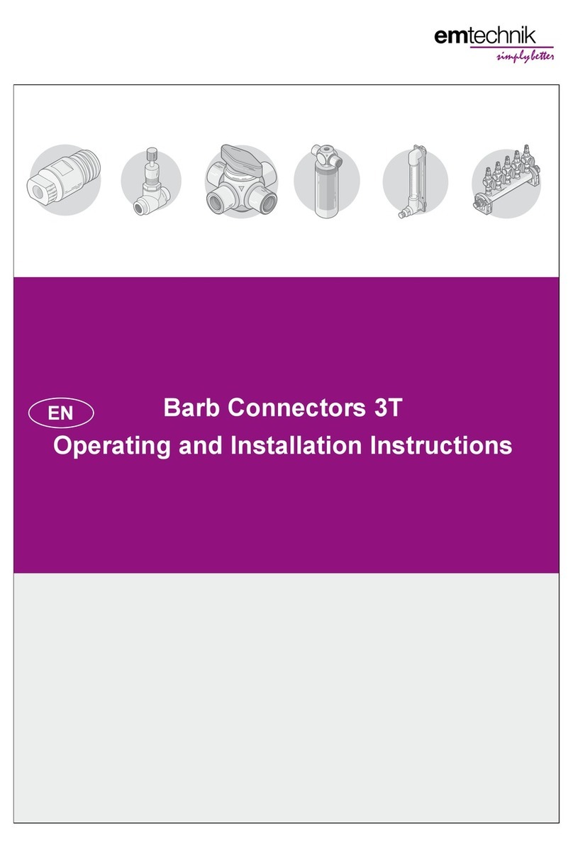 EM-Technik 3T Series Operating and installation instructions
