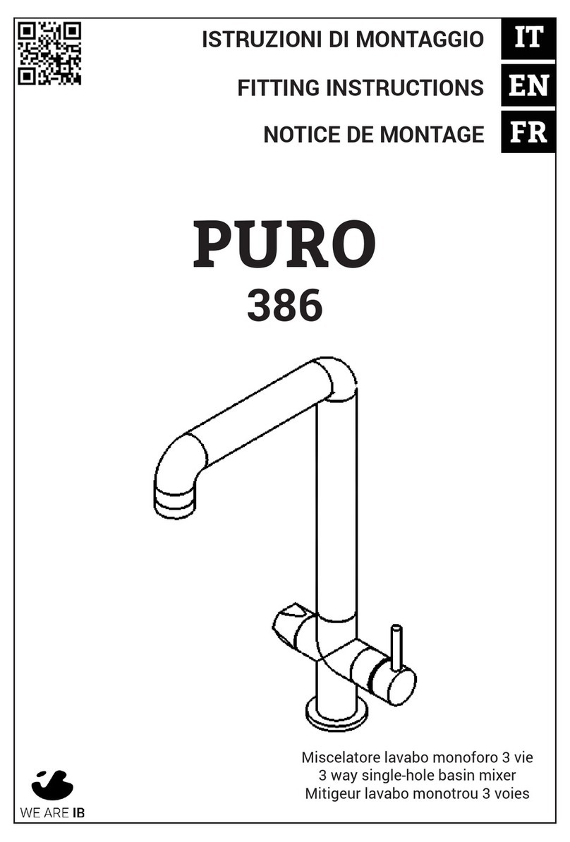 iB PURO 386 Fitting instructions