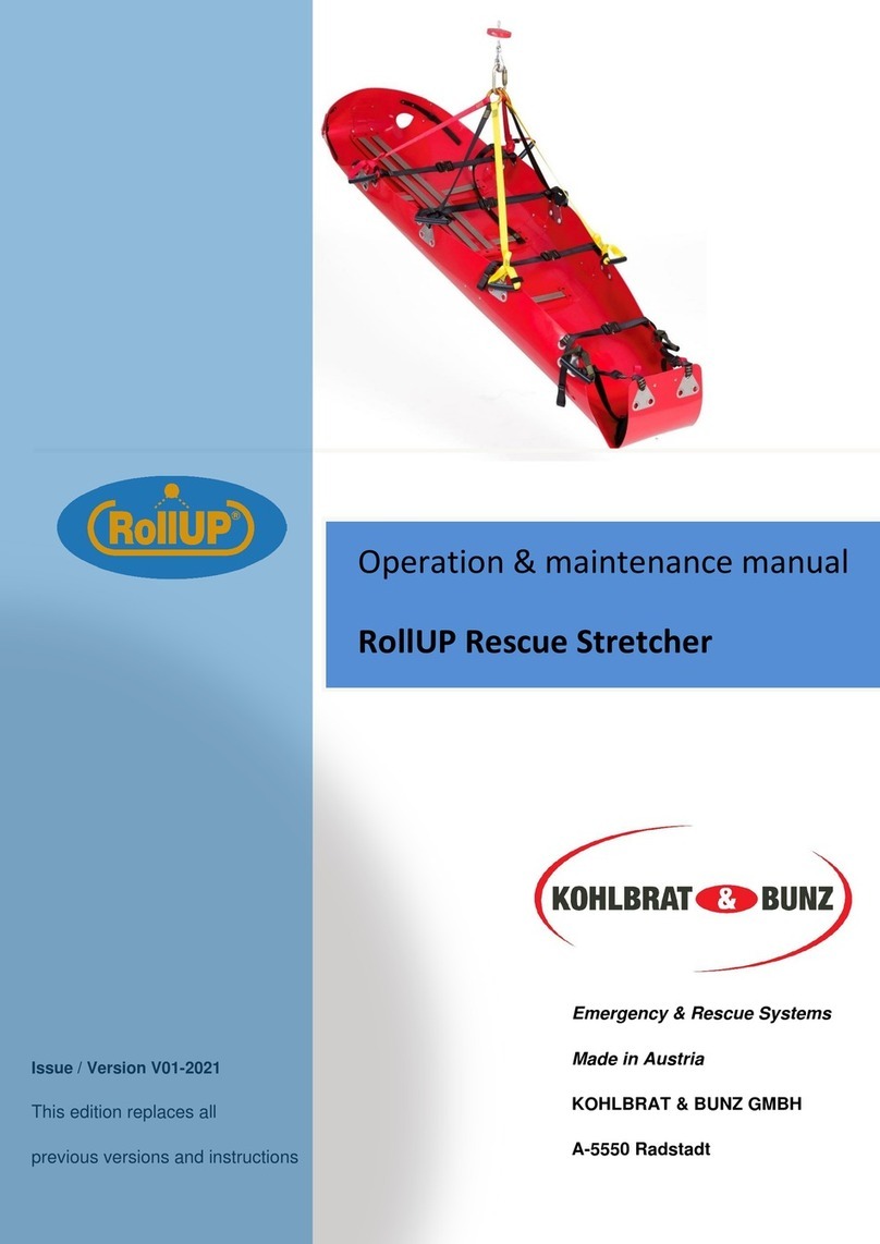 Kohlbrat & Bunz RollUP RL2000RP Operation & maintenance manual