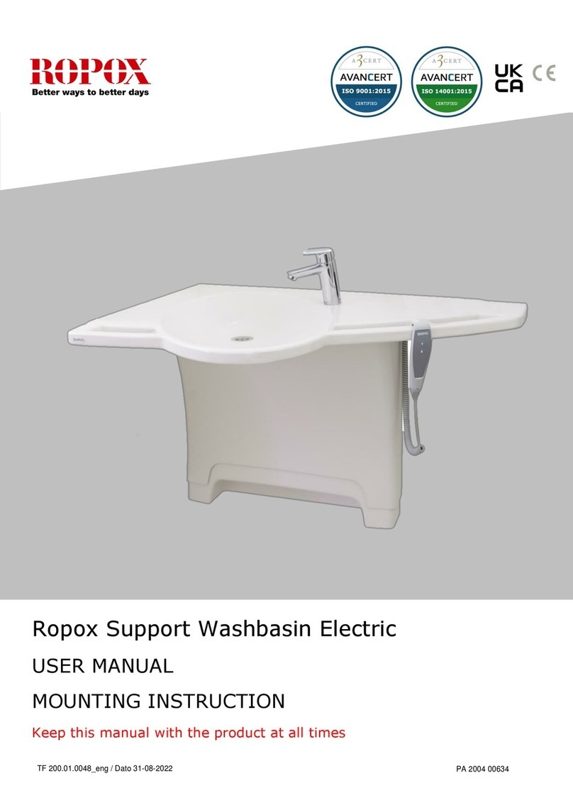 Ropox 40-44016 User Manual and Mounting Instructions Ropox 40-44016 User Manual and Mounting Instructions