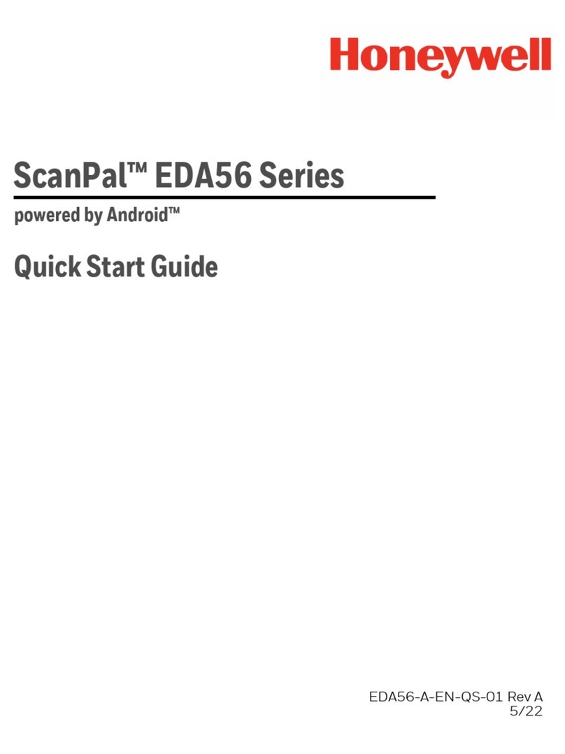 Honeywell ScanPal EDA56 User manual