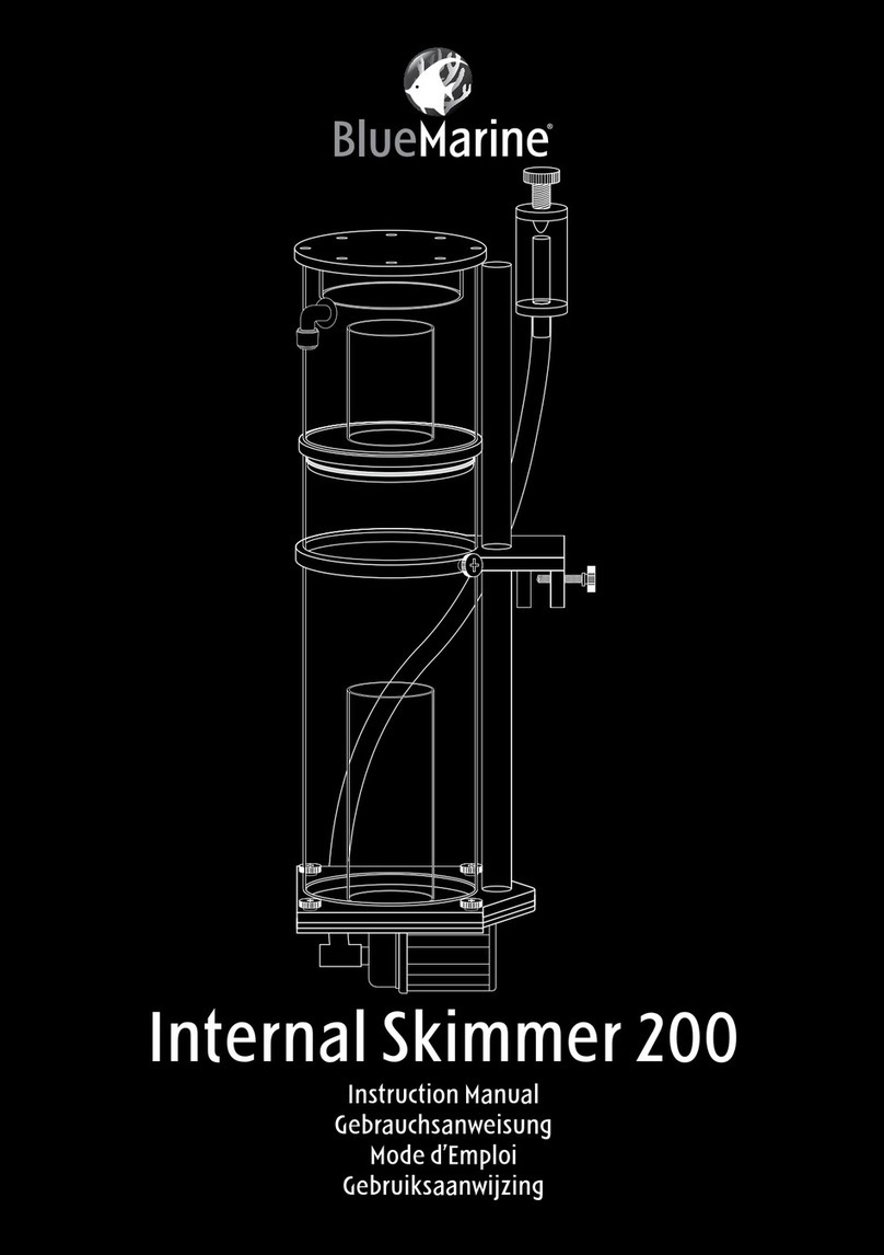 Blue Marine Internal Skimmer 200 instruction manual