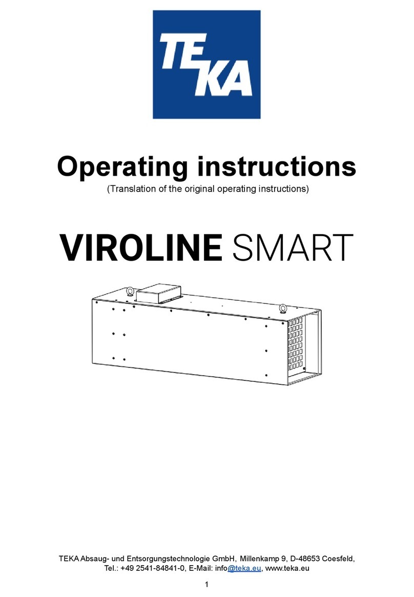 Teka VIROLINE SMART User manual