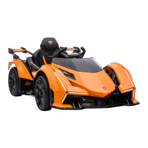 HOMCOM Lambo V12 Vision Gran Turismo User manual