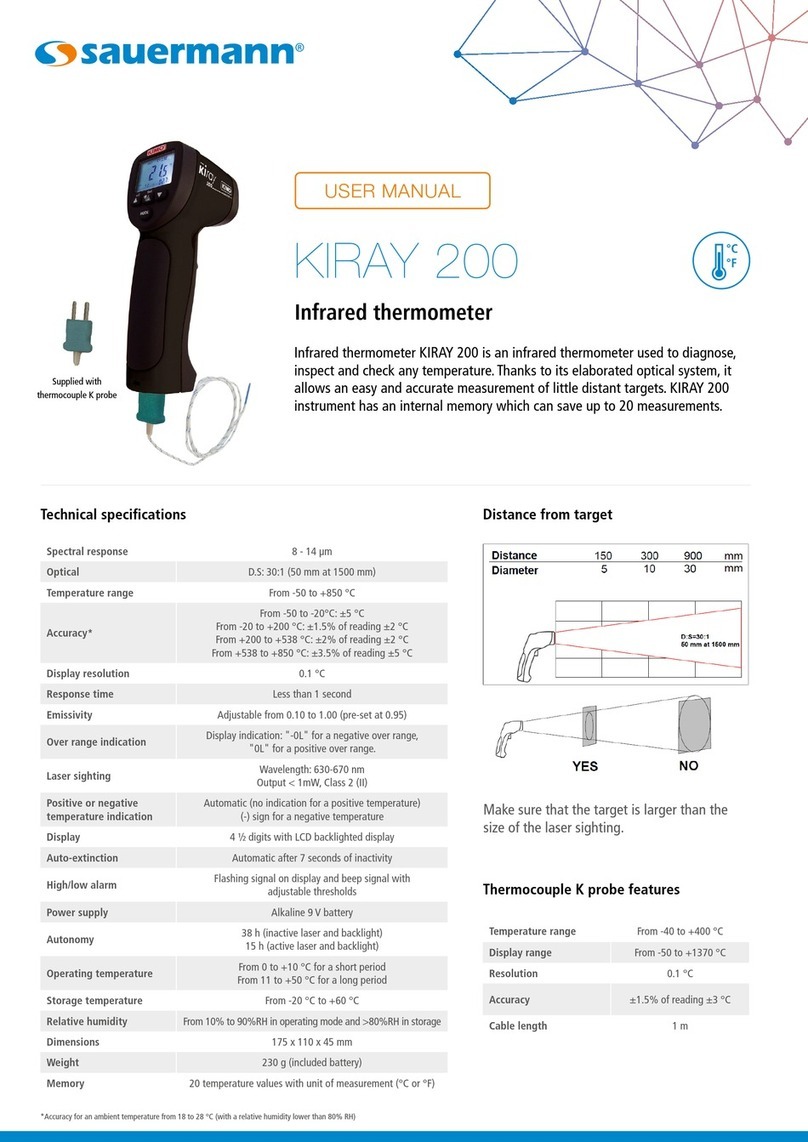 sauermann KIRAY 200 user manual
