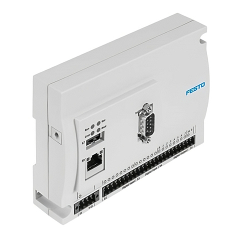 Festo Controller CECC-D Parts list manual