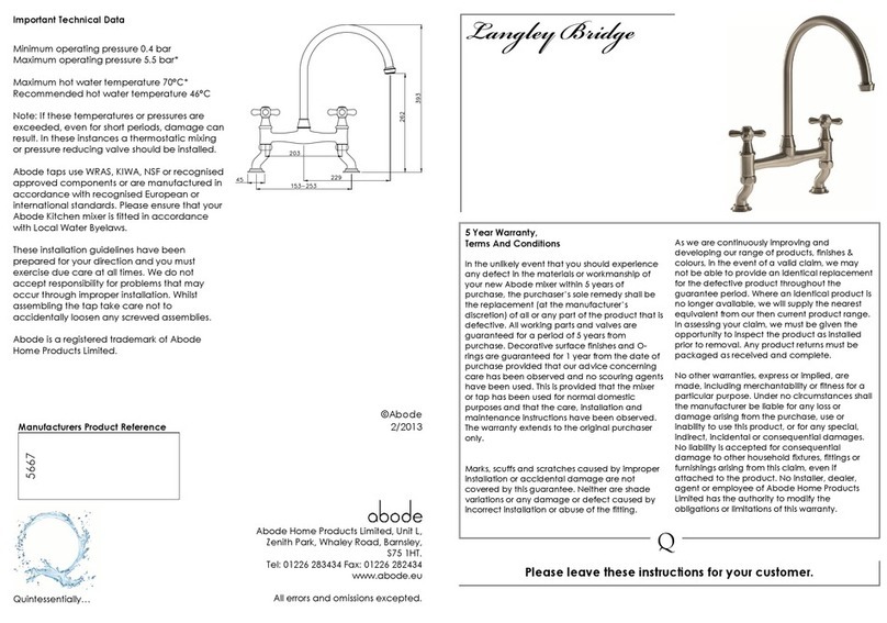 Abode Langley Bridge User manual