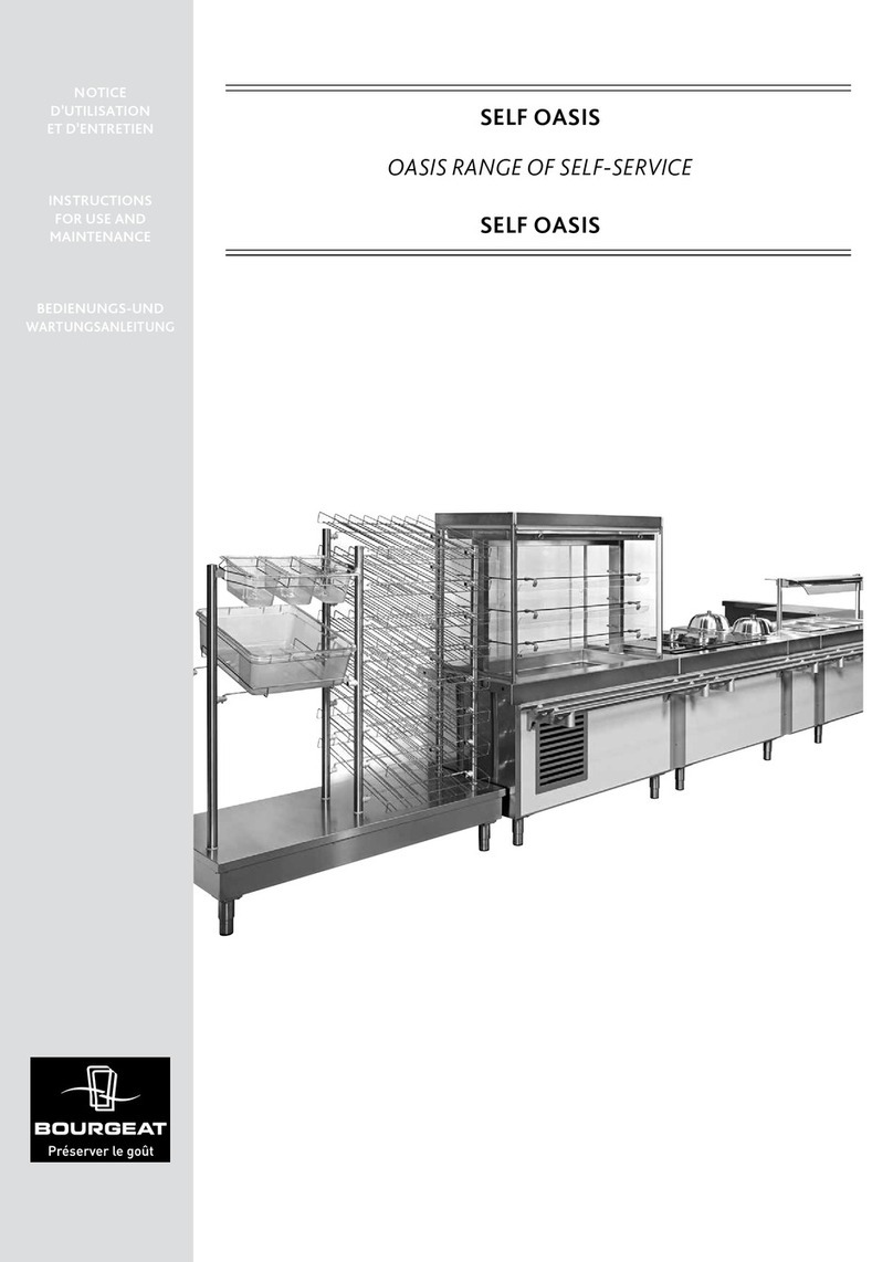 Bourgeat 851022 Instructions for use and maintenance