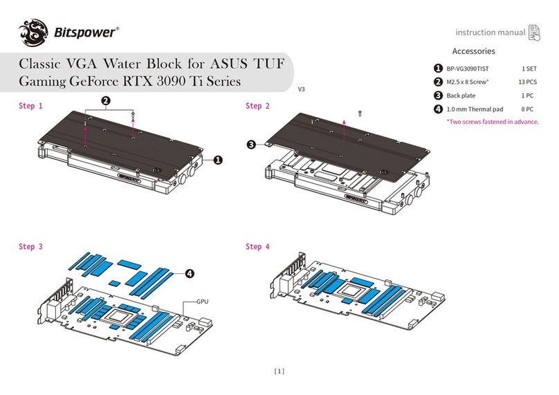 Bitspower BP-VG3090TIST User manual
