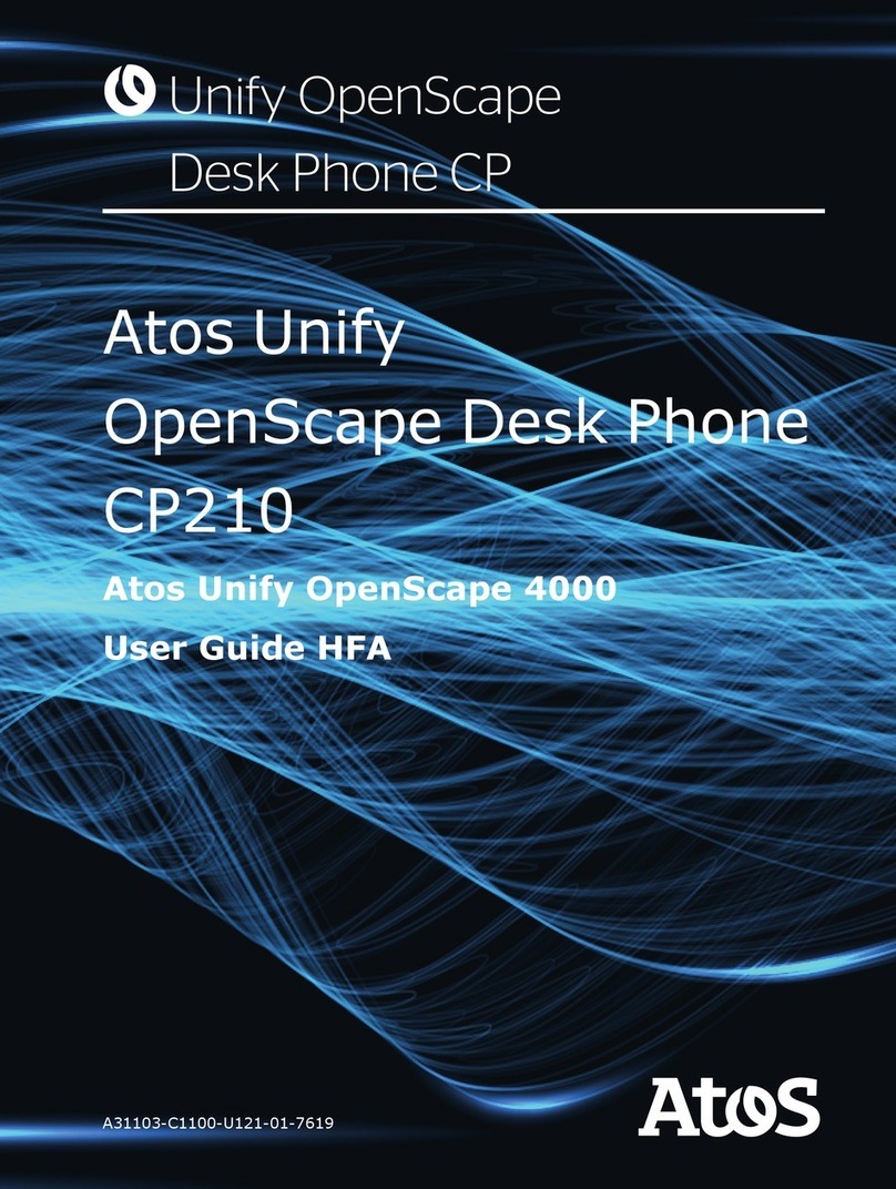 Atos Unify OpenScape CP210 user guide