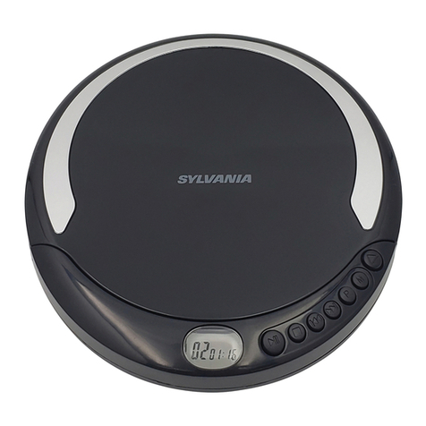 Sylvania SCD301BT User manual