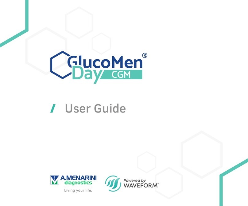 A.MENARINI GlucoMen Day CGM user guide
