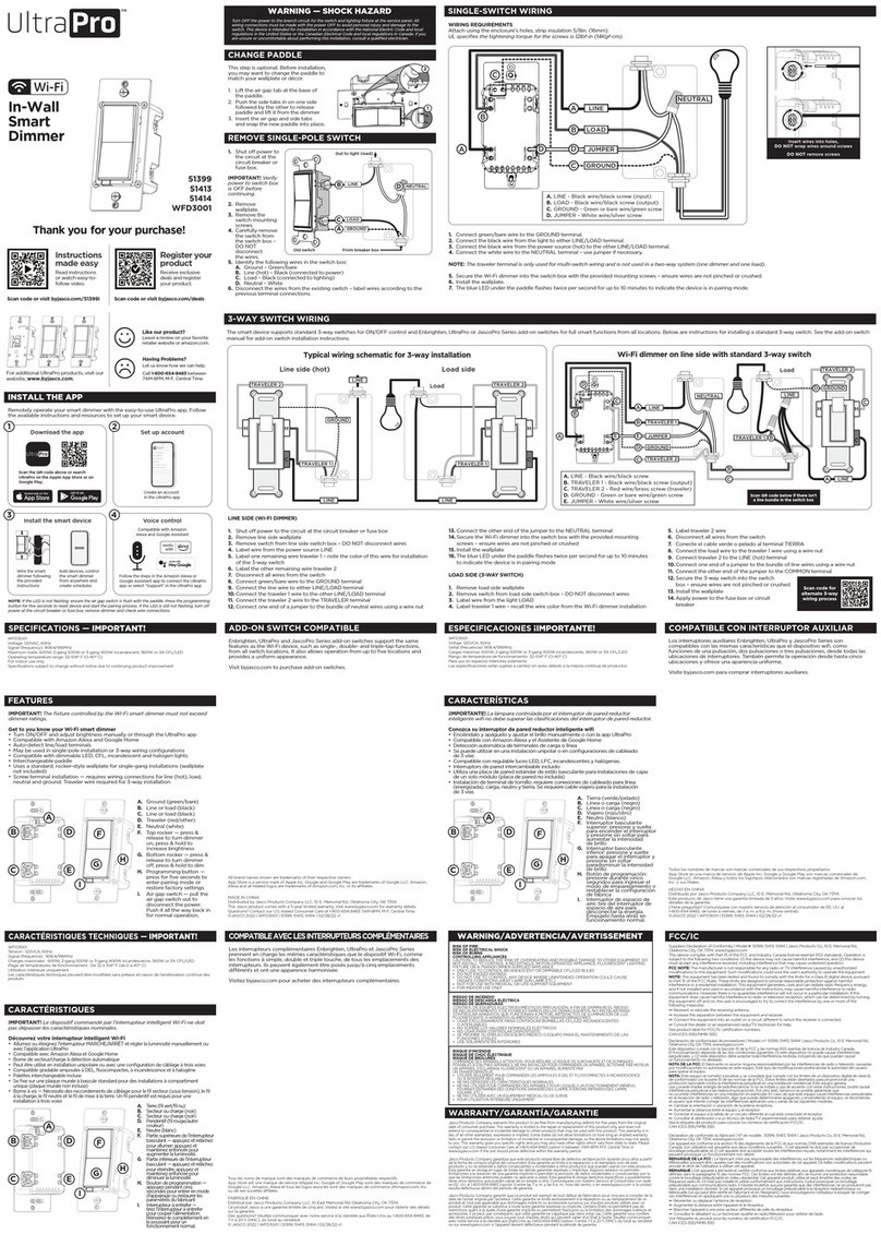 UltraPro 51399 manual
