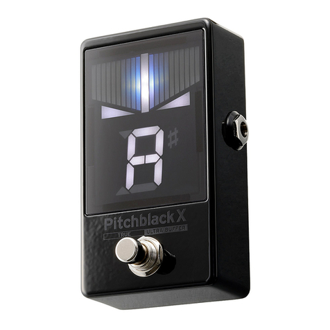 Korg Pitchblack X User manual
