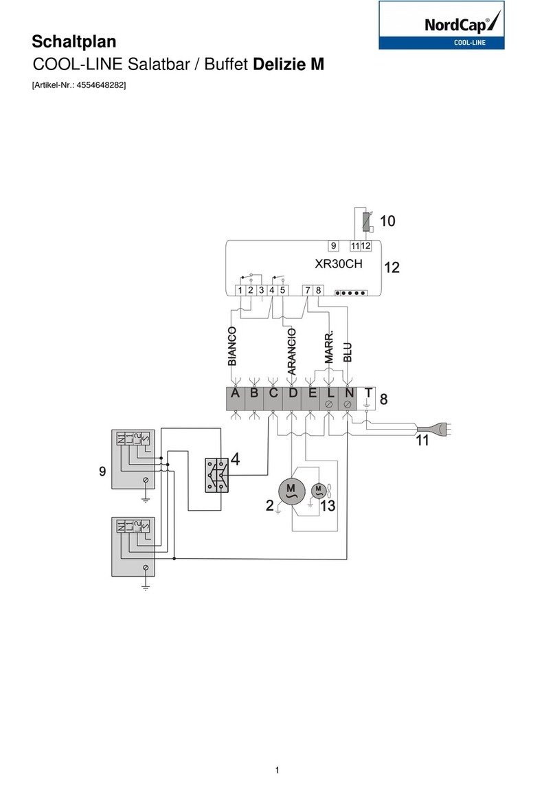 Nordcap COOL-LINE Delizie M User manual
