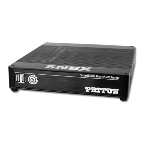 Patton SmartNode Branch eXchange Series quick start guide