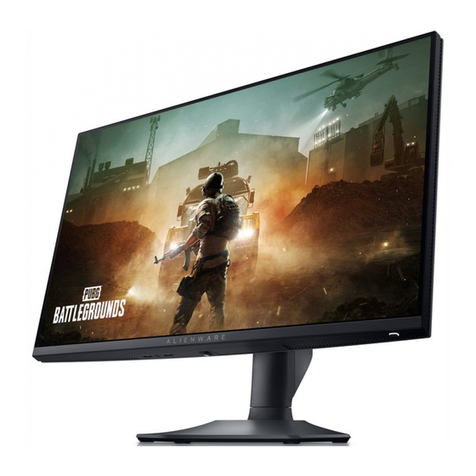Dell Alienware AW2523HF User manual Dell Alienware AW2523HF User manual