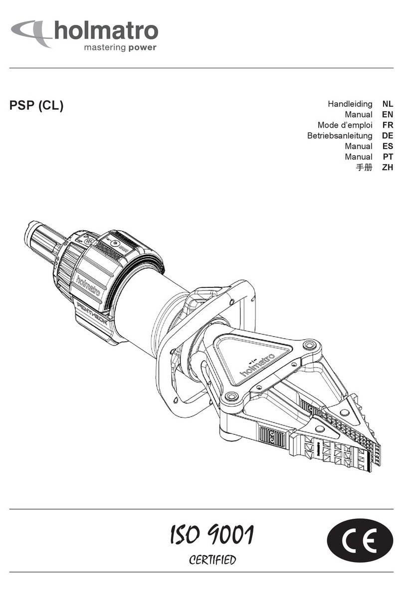 Holmatro 363 User manual
