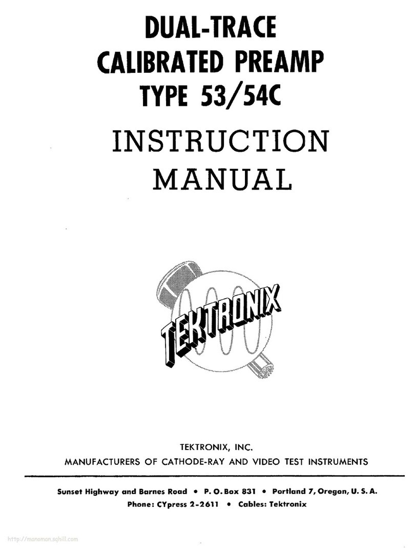 Tektronix 53C instruction manual