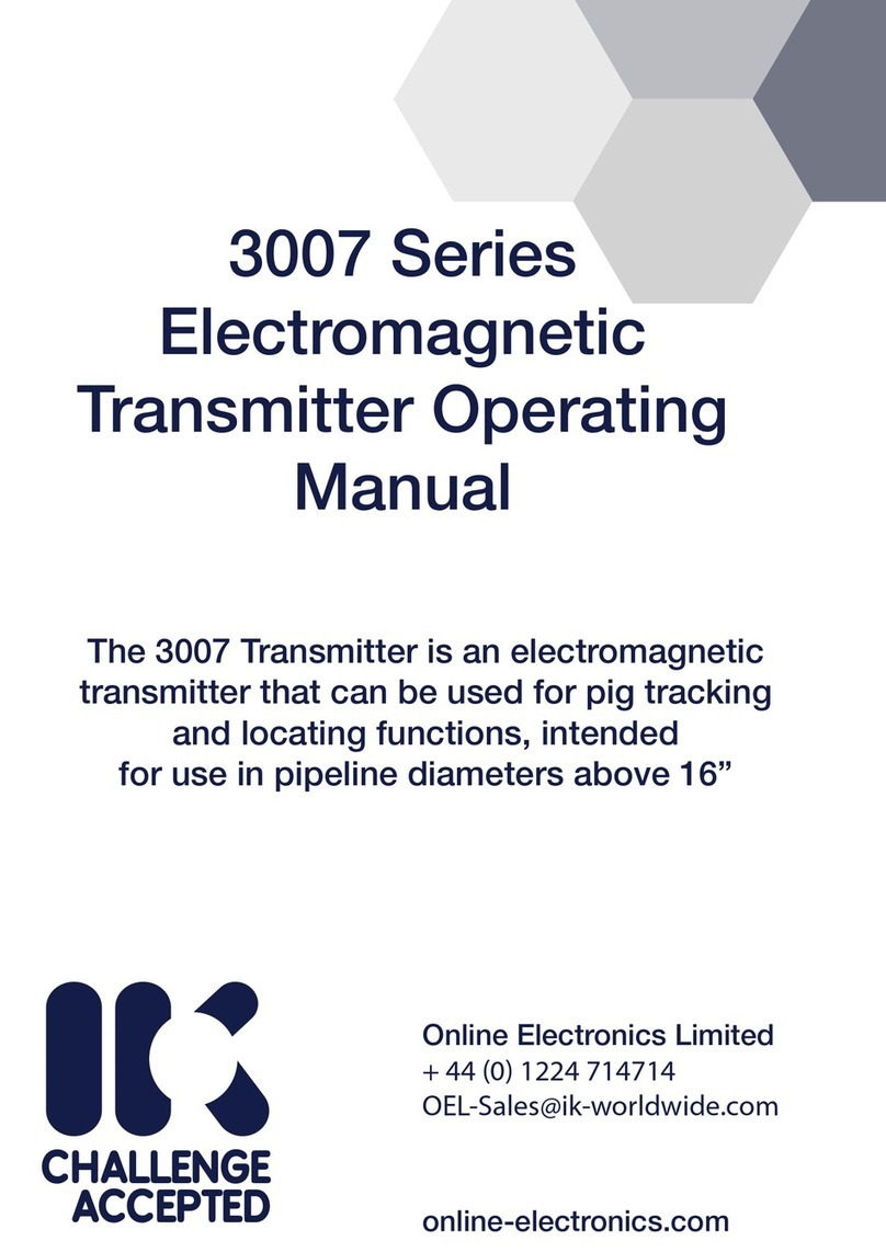Online Electronics 3007 Series operating manual