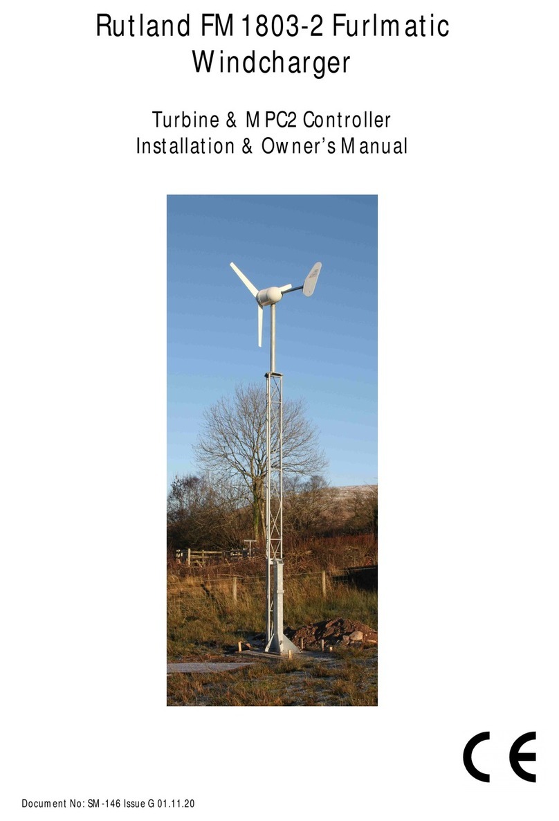 Marlec Rutland FM1803-2 Furlmatic Installation & owner's manual