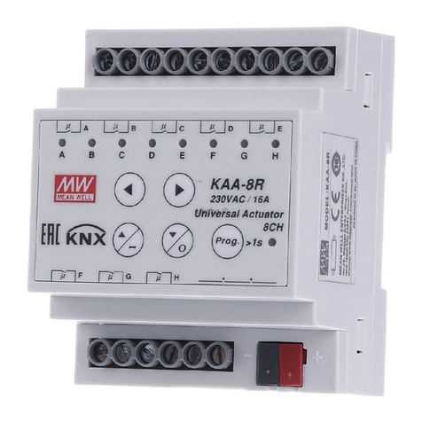 Meanwell KAA-8R Series User manual
