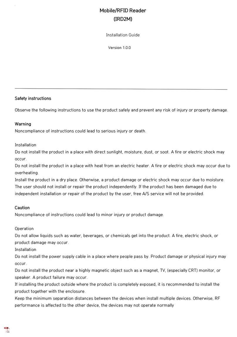 ISTCONTROL IRD2M installation guide