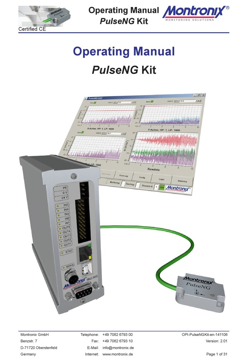 Montronix PulseNG Kit operating manual