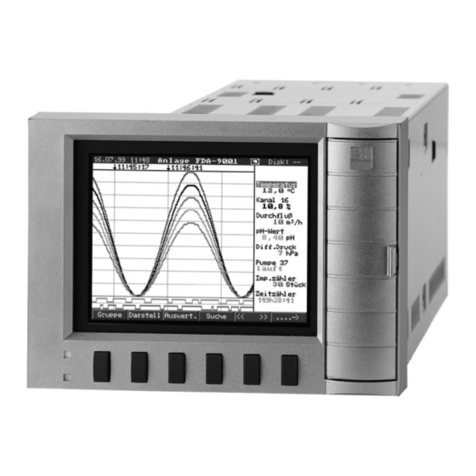 Endress+Hauser memo-graph RSG10 operating manual