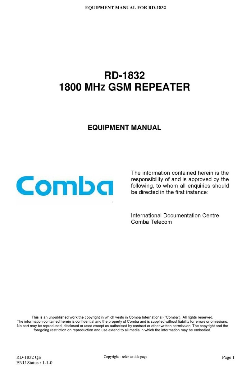 COMBA RD-1832 Technical Document
