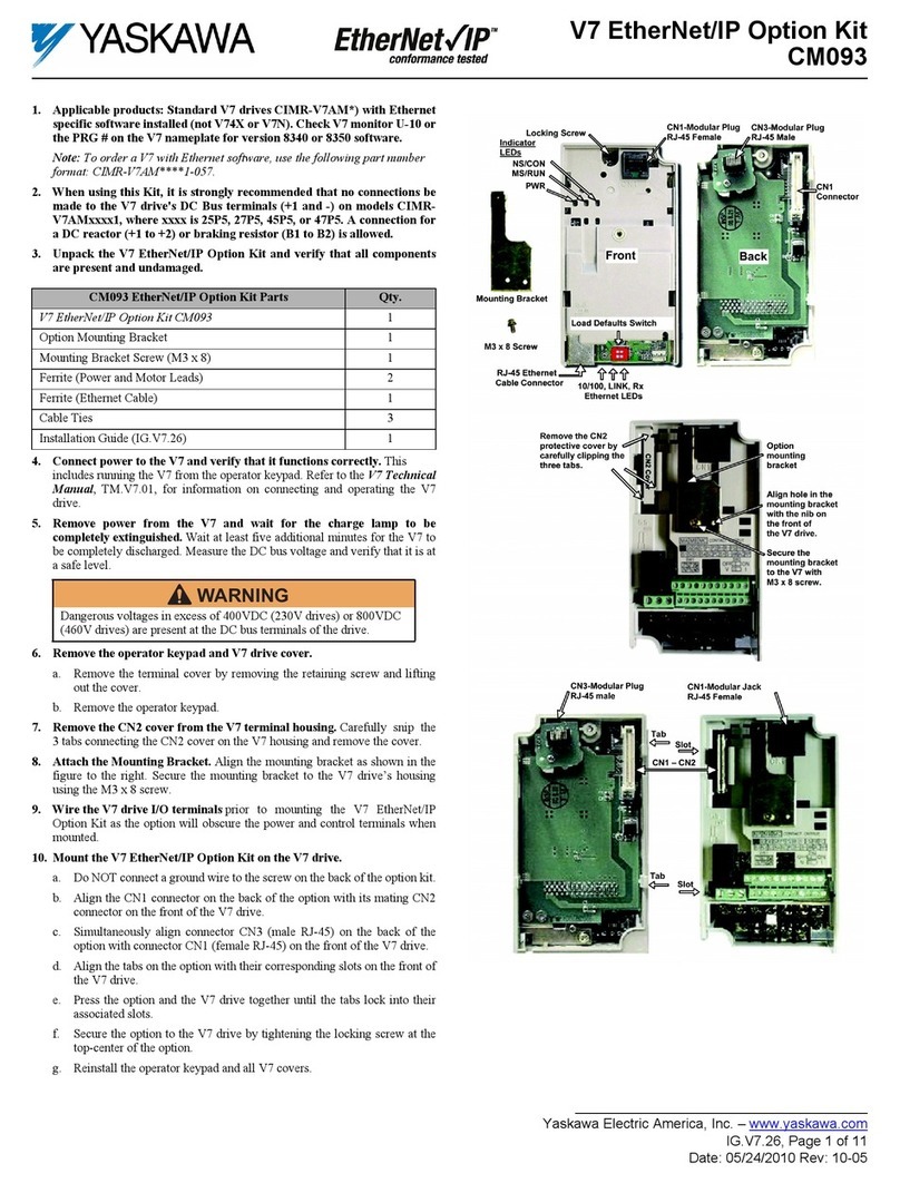YASKAWA CM093 manual