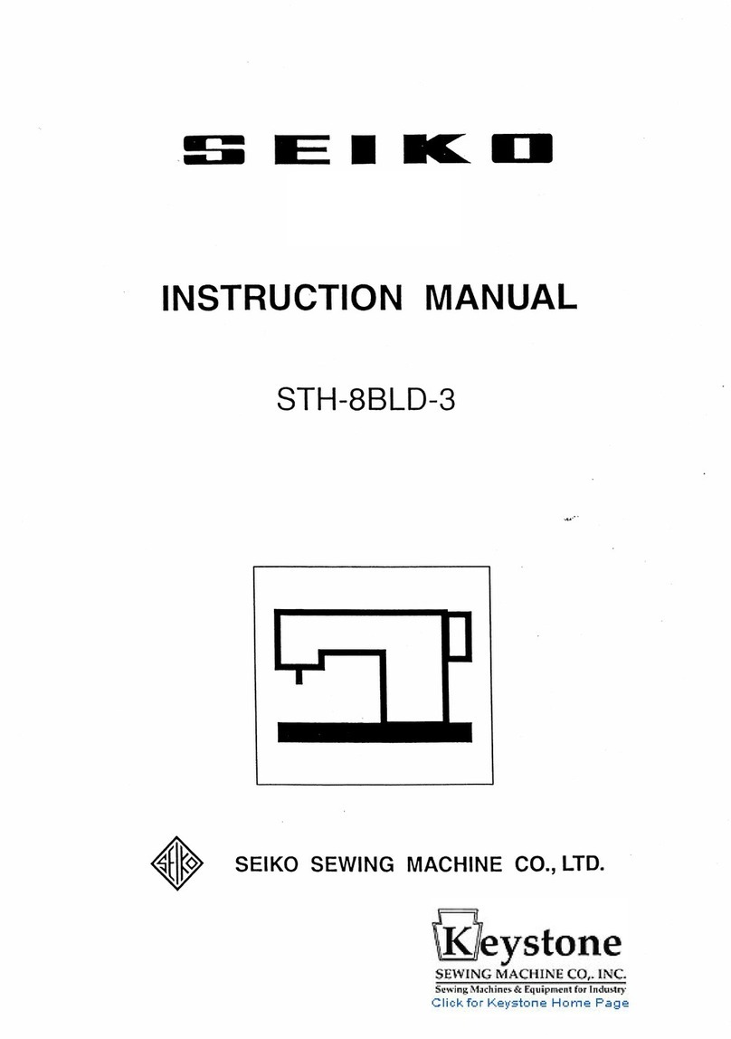 Seiko Keystone STH-8BLD-3 User manual